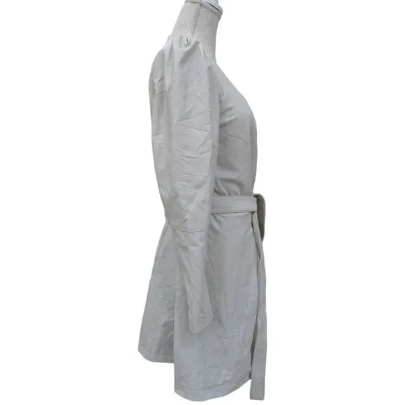 7 For All Mankind Faux Leather Size S Wrap Dress Off White/Ivory NWT is  available for purchase on au PAY Market - Imported Goods Online Store  Co.Ltd. | au PAY Market -
